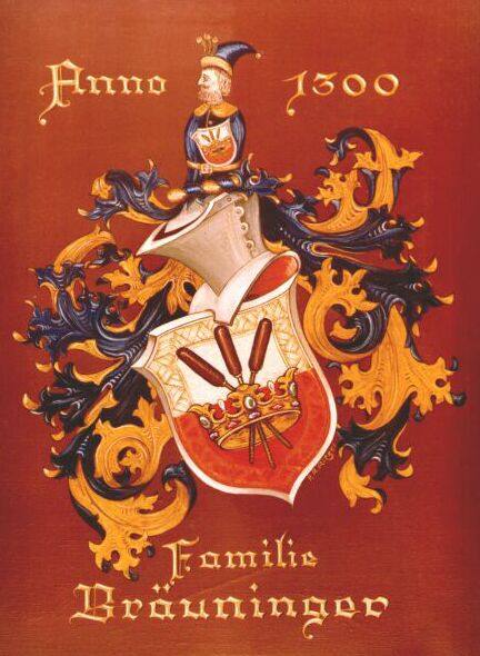 heraldic figure of the Bruninger family